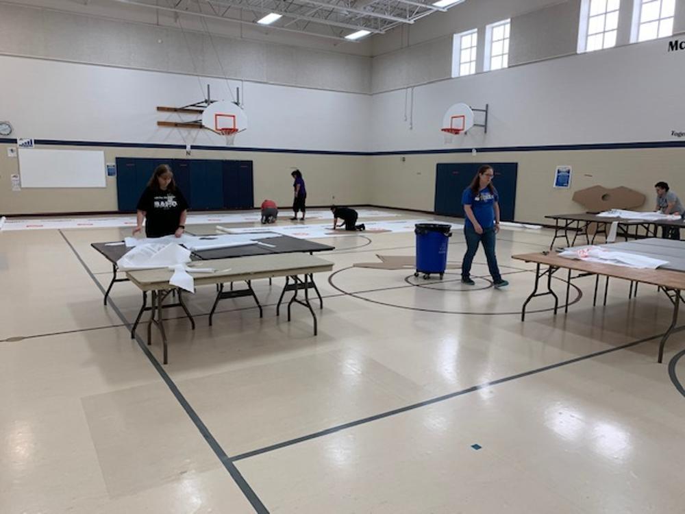 LPS LPS custodial staff handson in helping community